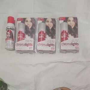 Metallic Hair Color - Bold Red